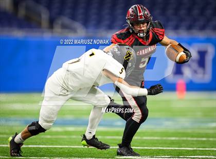 Thumbnail 3 in Bishop Foley vs. Cardinal Mooney Catholic (CHSL Championship) photogallery.