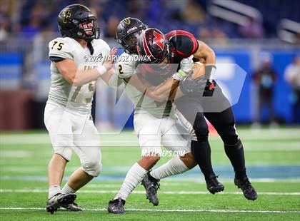 Thumbnail 2 in Bishop Foley vs. Cardinal Mooney Catholic (CHSL Championship) photogallery.