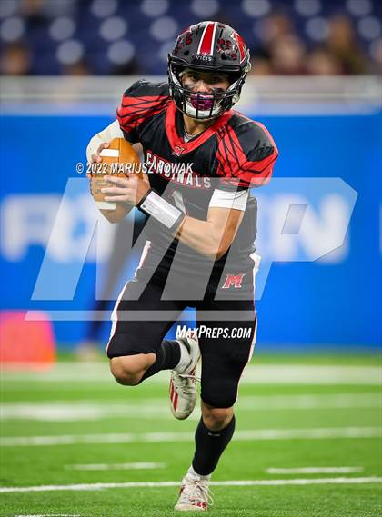 Thumbnail 2 in Bishop Foley vs. Cardinal Mooney Catholic (CHSL Championship) photogallery.
