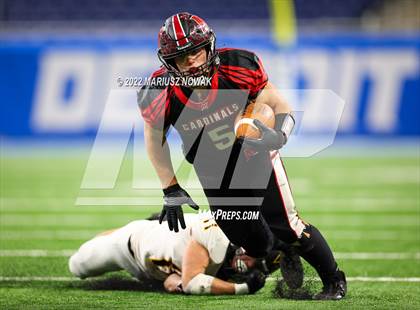 Thumbnail 2 in Bishop Foley vs. Cardinal Mooney Catholic (CHSL Championship) photogallery.