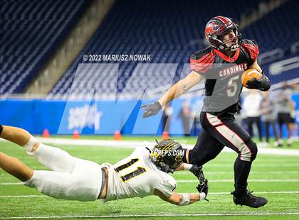 Thumbnail 3 in Bishop Foley vs. Cardinal Mooney Catholic (CHSL Championship) photogallery.