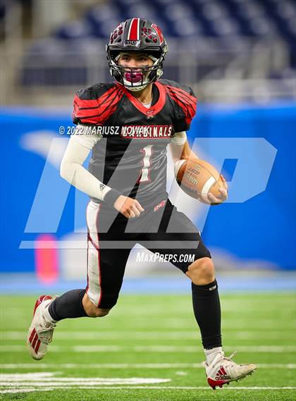 Thumbnail 3 in Bishop Foley vs. Cardinal Mooney Catholic (CHSL Championship) photogallery.