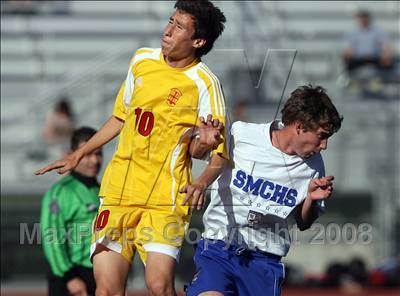 Thumbnail 2 in Santa Margarita vs Cathedral Catholic (CIF SoCal Regional D2 Final) photogallery.
