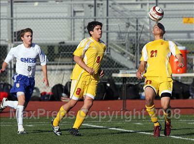 Thumbnail 3 in Santa Margarita vs Cathedral Catholic (CIF SoCal Regional D2 Final) photogallery.