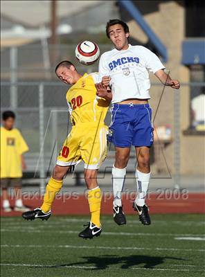 Thumbnail 3 in Santa Margarita vs Cathedral Catholic (CIF SoCal Regional D2 Final) photogallery.