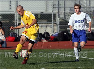 Thumbnail 2 in Santa Margarita vs Cathedral Catholic (CIF SoCal Regional D2 Final) photogallery.