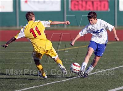 Thumbnail 3 in Santa Margarita vs Cathedral Catholic (CIF SoCal Regional D2 Final) photogallery.