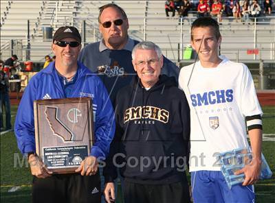 Thumbnail 2 in Santa Margarita vs Cathedral Catholic (CIF SoCal Regional D2 Final) photogallery.