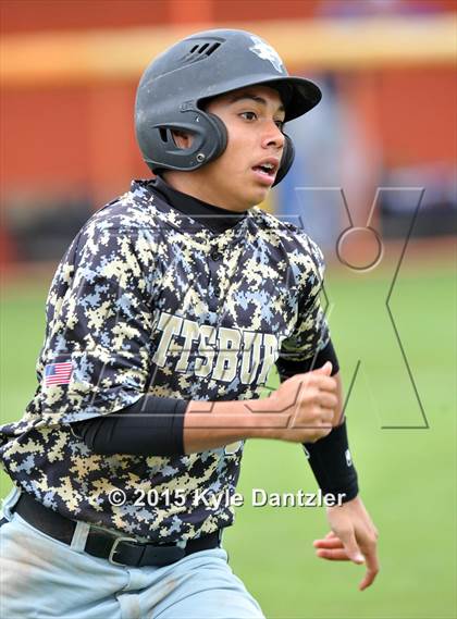 Thumbnail 2 in Pittsburg vs Bonham (Celina Tournament) photogallery.