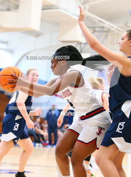 Thumbnail 2 in Freedom Christian Academy vs Terry Sanford (MLK Dream Jam) photogallery.