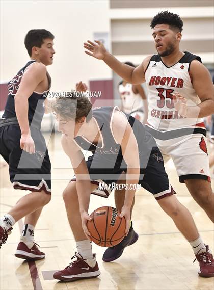 Thumbnail 2 in Capistrano Valley Christian vs. Hoover (Rancho Mirage Holiday Invitational) photogallery.