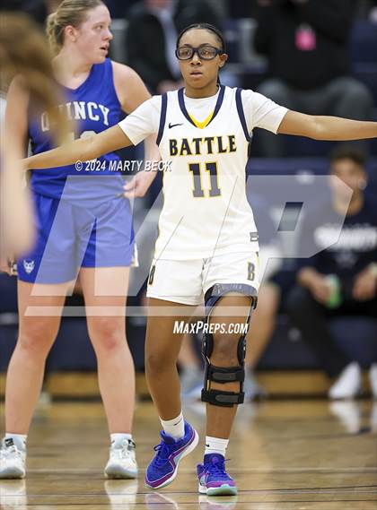Thumbnail 2 in Quincy vs Battle (Sophie Cunningham Classic) photogallery.
