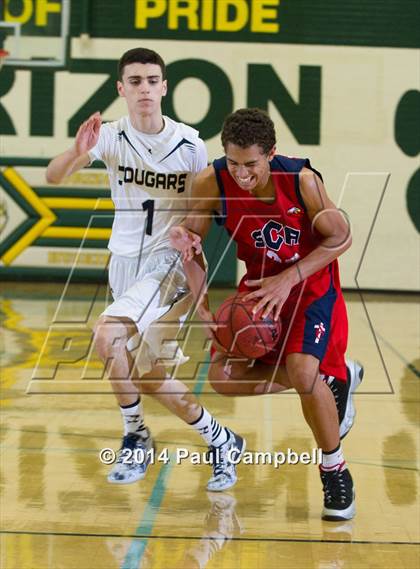 Thumbnail 2 in Scottsdale Christian Academy vs. Kellis (Horizon Invitational) photogallery.