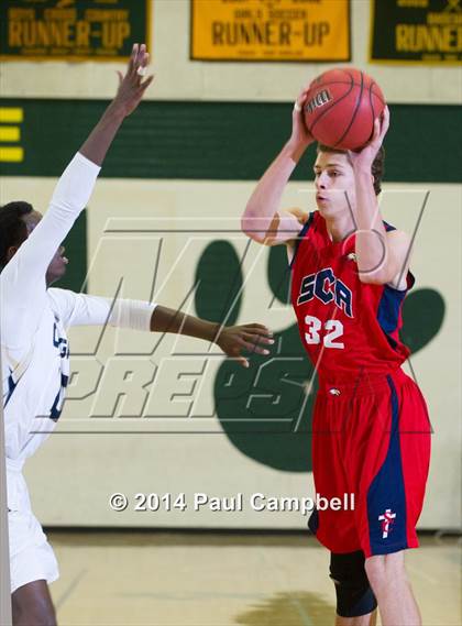 Thumbnail 3 in Scottsdale Christian Academy vs. Kellis (Horizon Invitational) photogallery.