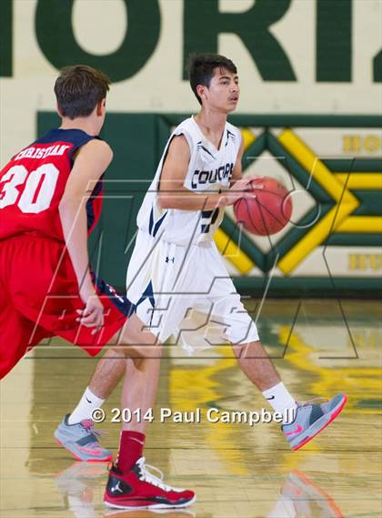 Thumbnail 3 in Scottsdale Christian Academy vs. Kellis (Horizon Invitational) photogallery.