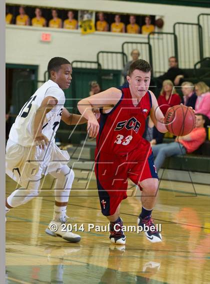 Thumbnail 3 in Scottsdale Christian Academy vs. Kellis (Horizon Invitational) photogallery.