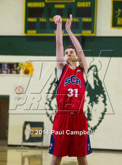 Thumbnail 2 in Scottsdale Christian Academy vs. Kellis (Horizon Invitational) photogallery.