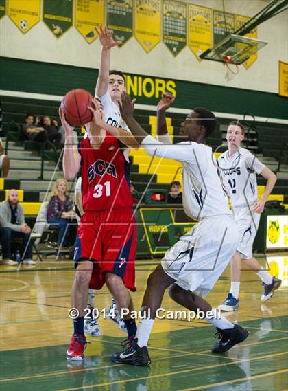 Thumbnail 3 in Scottsdale Christian Academy vs. Kellis (Horizon Invitational) photogallery.