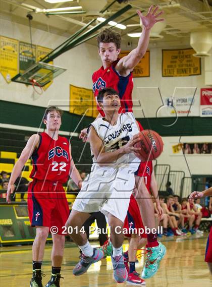 Thumbnail 2 in Scottsdale Christian Academy vs. Kellis (Horizon Invitational) photogallery.