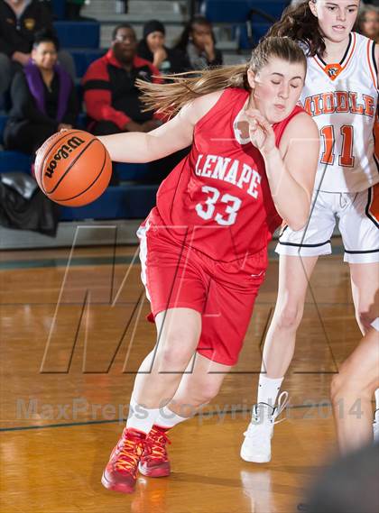 Thumbnail 2 in Middle Township vs. Lenape (97.3 ESPN Shootout) photogallery.