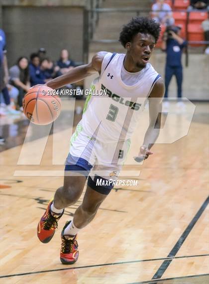 Thumbnail 2 in V.R. Eaton vs. Plano East (UIL Basketball 6A Area) photogallery.