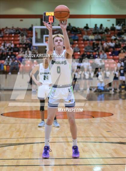 Thumbnail 3 in V.R. Eaton vs. Plano East (UIL Basketball 6A Area) photogallery.