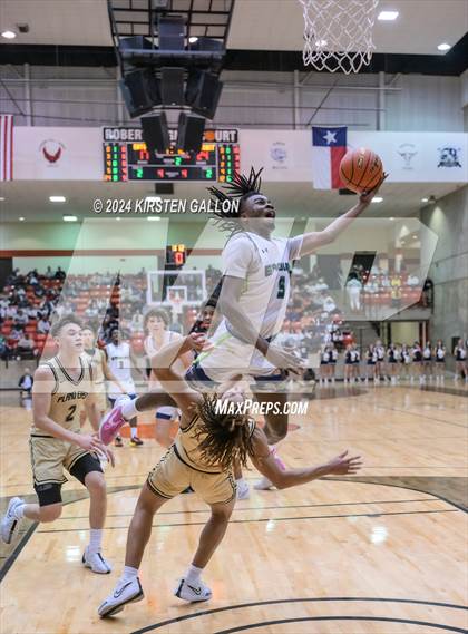 Thumbnail 2 in V.R. Eaton vs. Plano East (UIL Basketball 6A Area) photogallery.