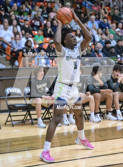 Thumbnail 1 in V.R. Eaton vs. Plano East (UIL Basketball 6A Area) photogallery.
