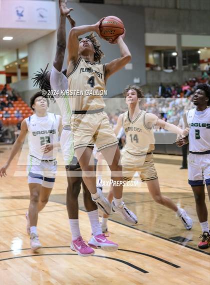 Thumbnail 1 in V.R. Eaton vs. Plano East (UIL Basketball 6A Area) photogallery.