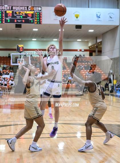 Thumbnail 2 in V.R. Eaton vs. Plano East (UIL Basketball 6A Area) photogallery.