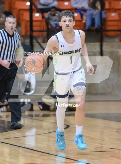 Thumbnail 2 in V.R. Eaton vs. Plano East (UIL Basketball 6A Area) photogallery.