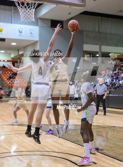 Thumbnail 1 in V.R. Eaton vs. Plano East (UIL Basketball 6A Area) photogallery.