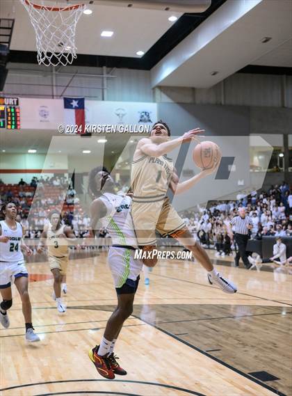 Thumbnail 2 in V.R. Eaton vs. Plano East (UIL Basketball 6A Area) photogallery.