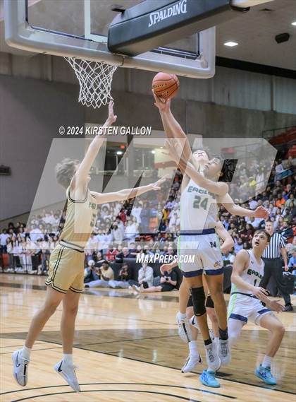 Thumbnail 1 in V.R. Eaton vs. Plano East (UIL Basketball 6A Area) photogallery.