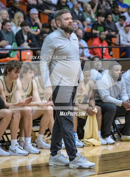 Thumbnail 1 in V.R. Eaton vs. Plano East (UIL Basketball 6A Area) photogallery.