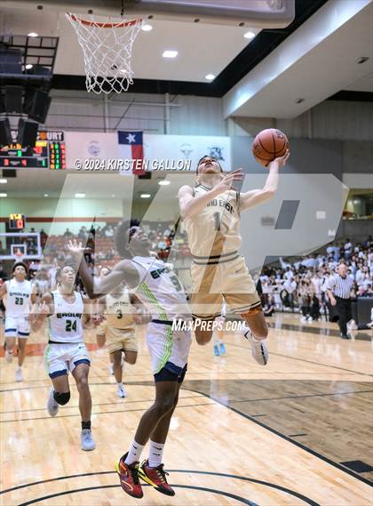 Thumbnail 1 in V.R. Eaton vs. Plano East (UIL Basketball 6A Area) photogallery.