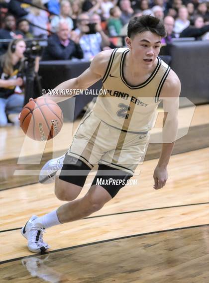 Thumbnail 2 in V.R. Eaton vs. Plano East (UIL Basketball 6A Area) photogallery.
