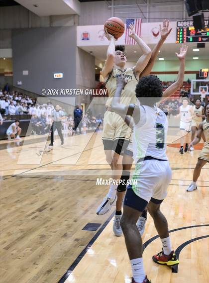 Thumbnail 2 in V.R. Eaton vs. Plano East (UIL Basketball 6A Area) photogallery.