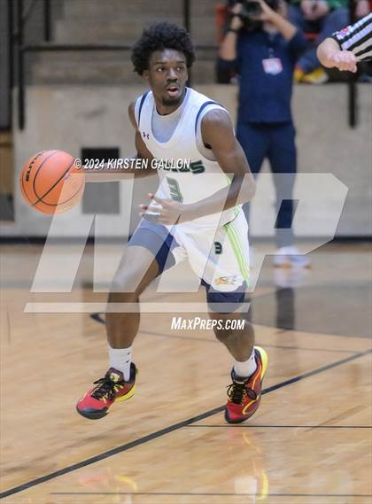 Thumbnail 1 in V.R. Eaton vs. Plano East (UIL Basketball 6A Area) photogallery.