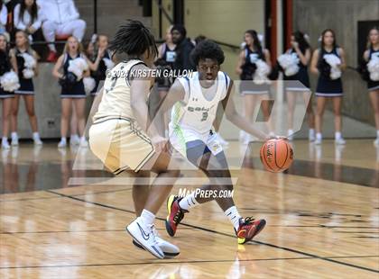Thumbnail 1 in V.R. Eaton vs. Plano East (UIL Basketball 6A Area) photogallery.