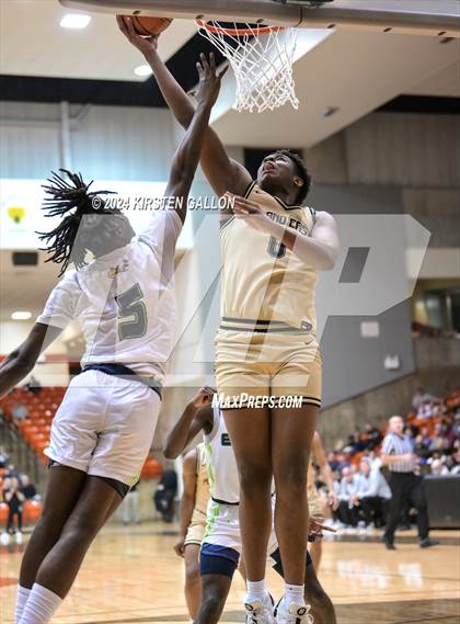 Thumbnail 2 in V.R. Eaton vs. Plano East (UIL Basketball 6A Area) photogallery.