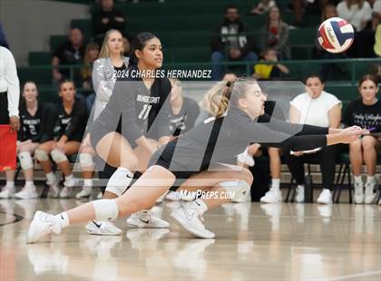 Thumbnail 3 in Stratford vs. Vandegrift (UIL 6A Volleyball Division II Semifinal) photogallery.
