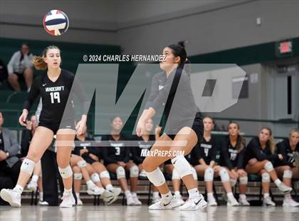 Thumbnail 2 in Stratford vs. Vandegrift (UIL 6A Volleyball Division II Semifinal) photogallery.