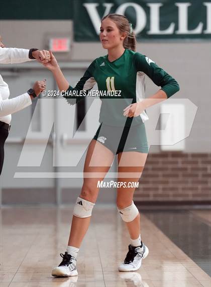 Thumbnail 3 in Stratford vs. Vandegrift (UIL 6A Volleyball Division II Semifinal) photogallery.