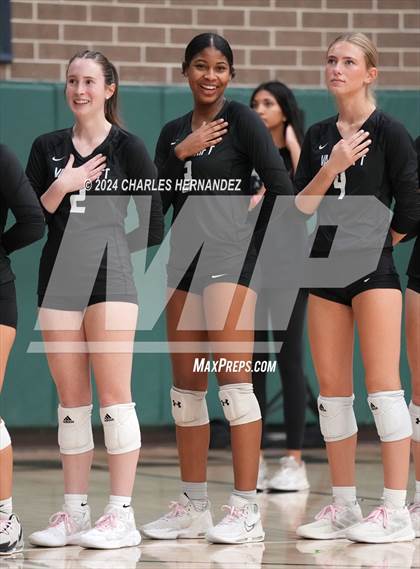 Thumbnail 1 in Stratford vs. Vandegrift (UIL 6A Volleyball Division II Semifinal) photogallery.