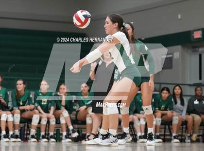 Thumbnail 1 in Stratford vs. Vandegrift (UIL 6A Volleyball Division II Semifinal) photogallery.