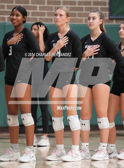 Thumbnail 2 in Stratford vs. Vandegrift (UIL 6A Volleyball Division II Semifinal) photogallery.