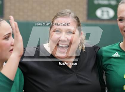 Thumbnail 2 in Stratford vs. Vandegrift (UIL 6A Volleyball Division II Semifinal) photogallery.