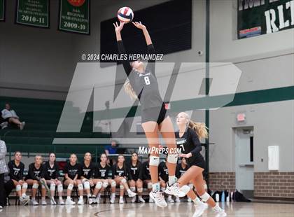 Thumbnail 1 in Stratford vs. Vandegrift (UIL 6A Volleyball Division II Semifinal) photogallery.