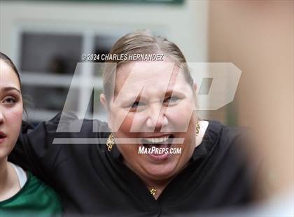 Thumbnail 3 in Stratford vs. Vandegrift (UIL 6A Volleyball Division II Semifinal) photogallery.